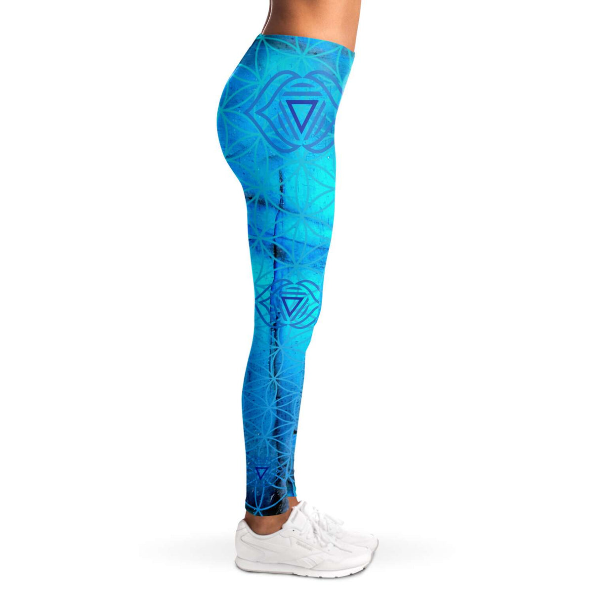 Third Eye Labradorite Crystal Leggings - By Jester Featherman