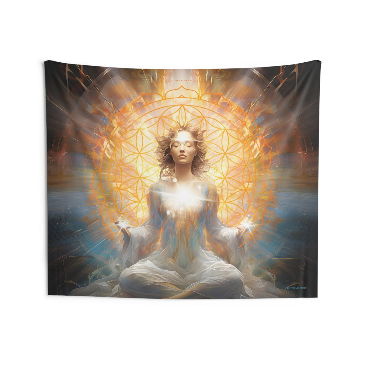 Enlightened Radiance Tapestry