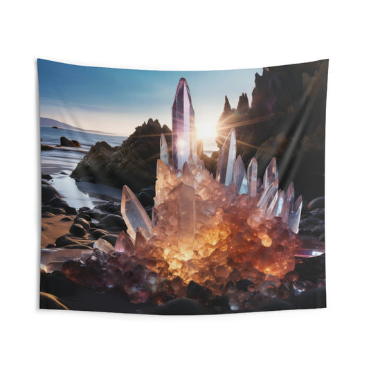 Ocean of Crystals Tapestry