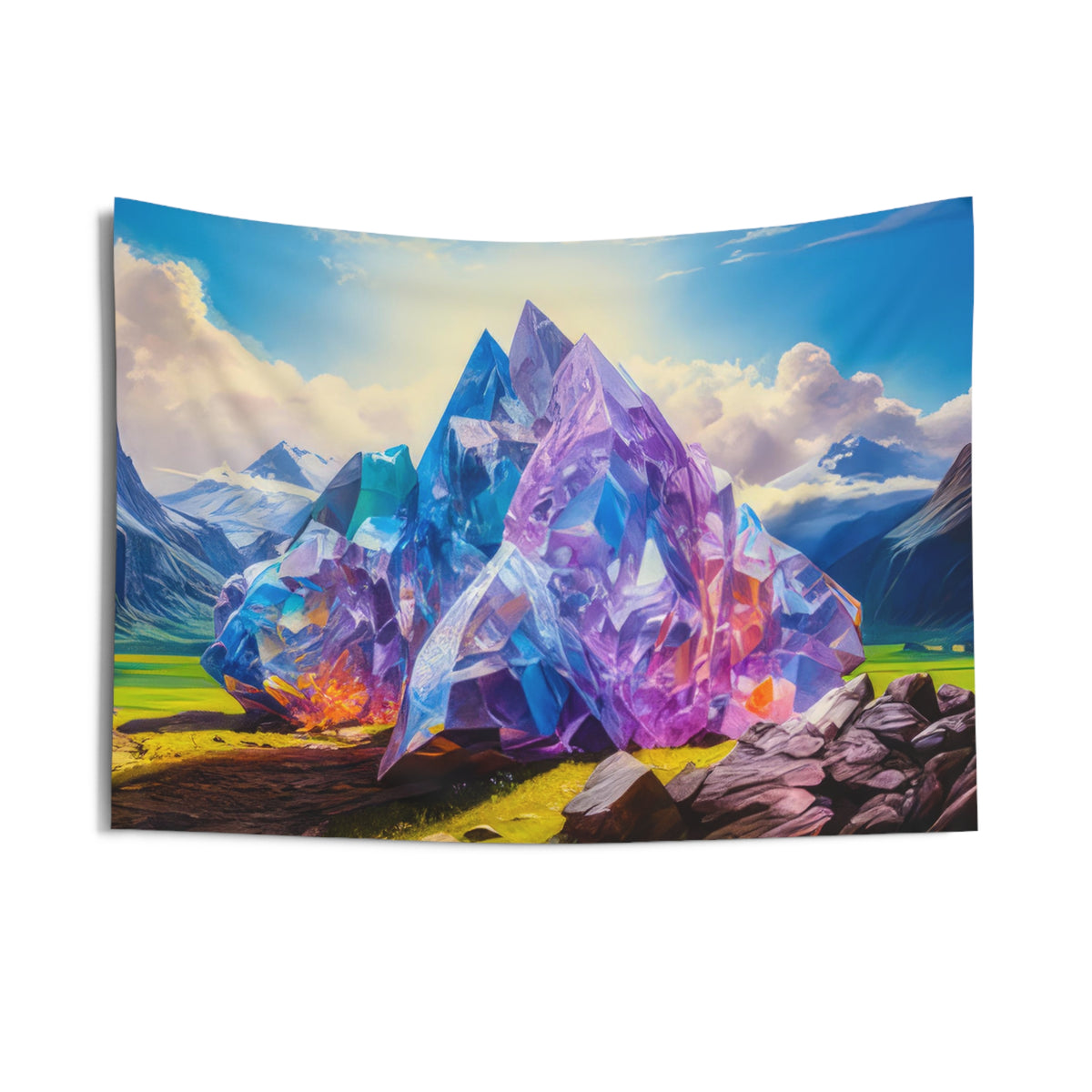 Radiant Rock of Wisdom Tapestry.