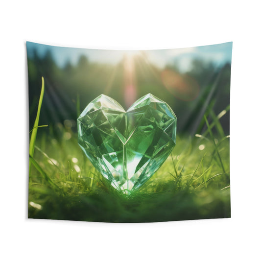 Emerald Love Tapestry