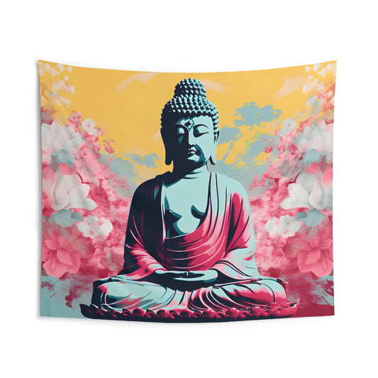 Blissful Beatitude Buddha Tapestry