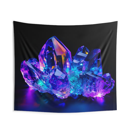 Crystal Fluorescence Tapestry