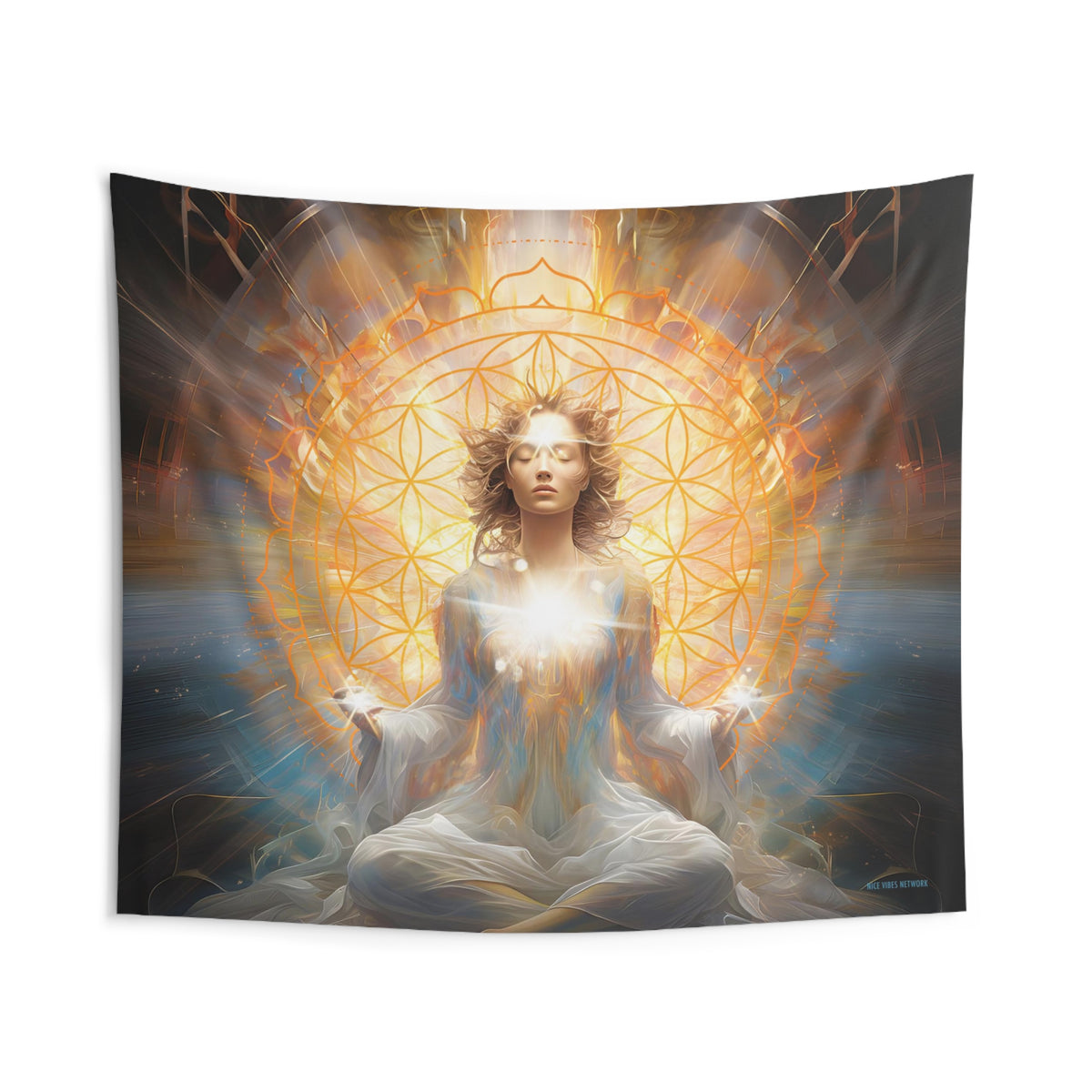 Enlightened Radiance Tapestry