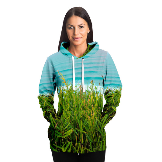 Grass and Ocean - Unisex Hoodie- By Jester Featherman