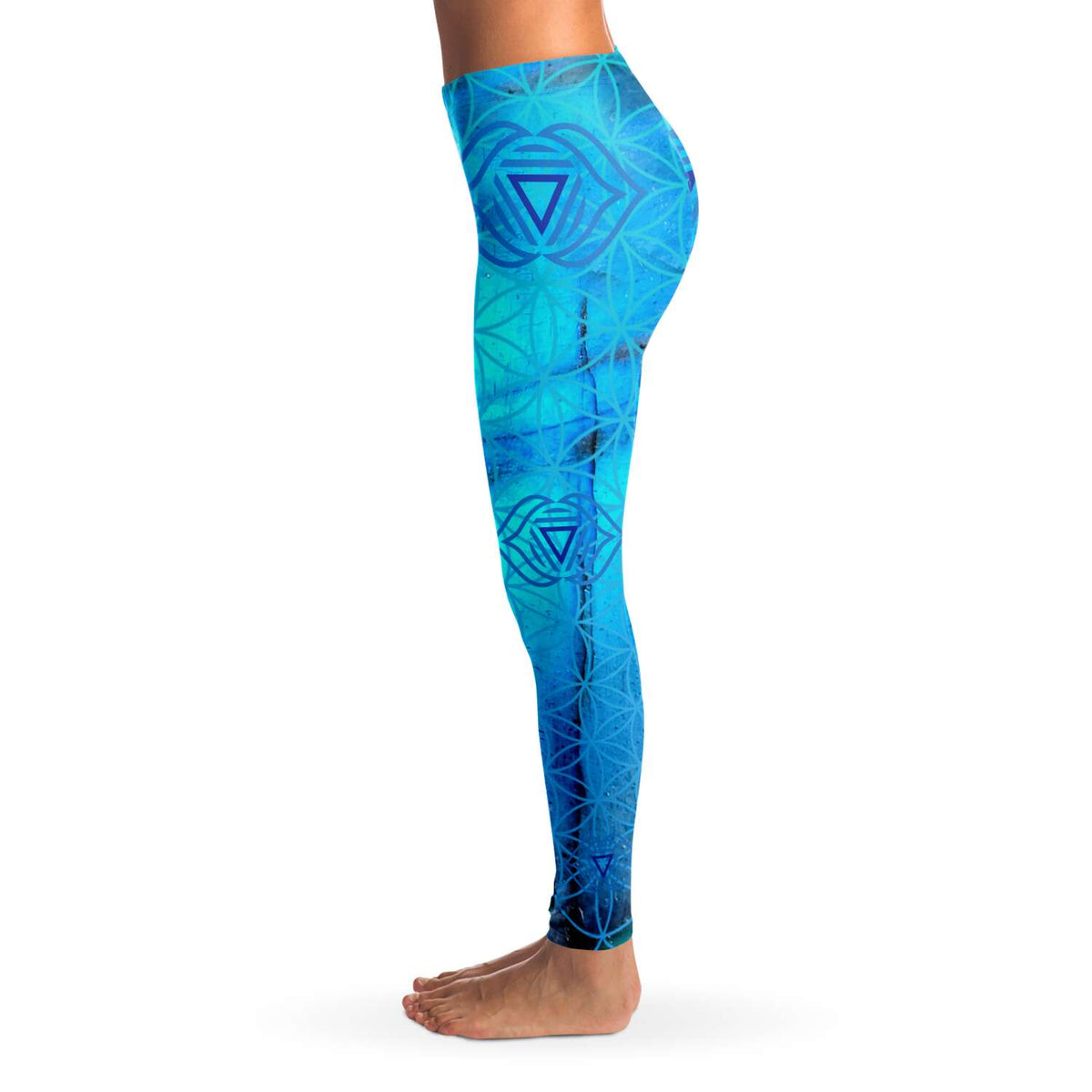 Third Eye Labradorite Crystal Leggings - By Jester Featherman