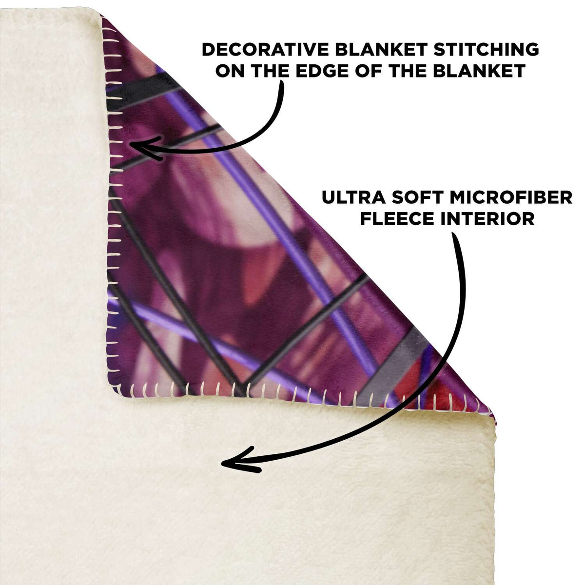 Pinktagon - Premium Throw Blanket - By Light Wizard