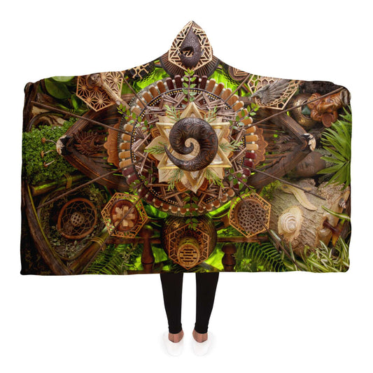 Cocoon - Hooded Blanket - By Light Wizard