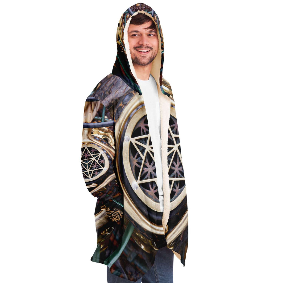 World Bridger -Hooded Cloak - By Light Wizard