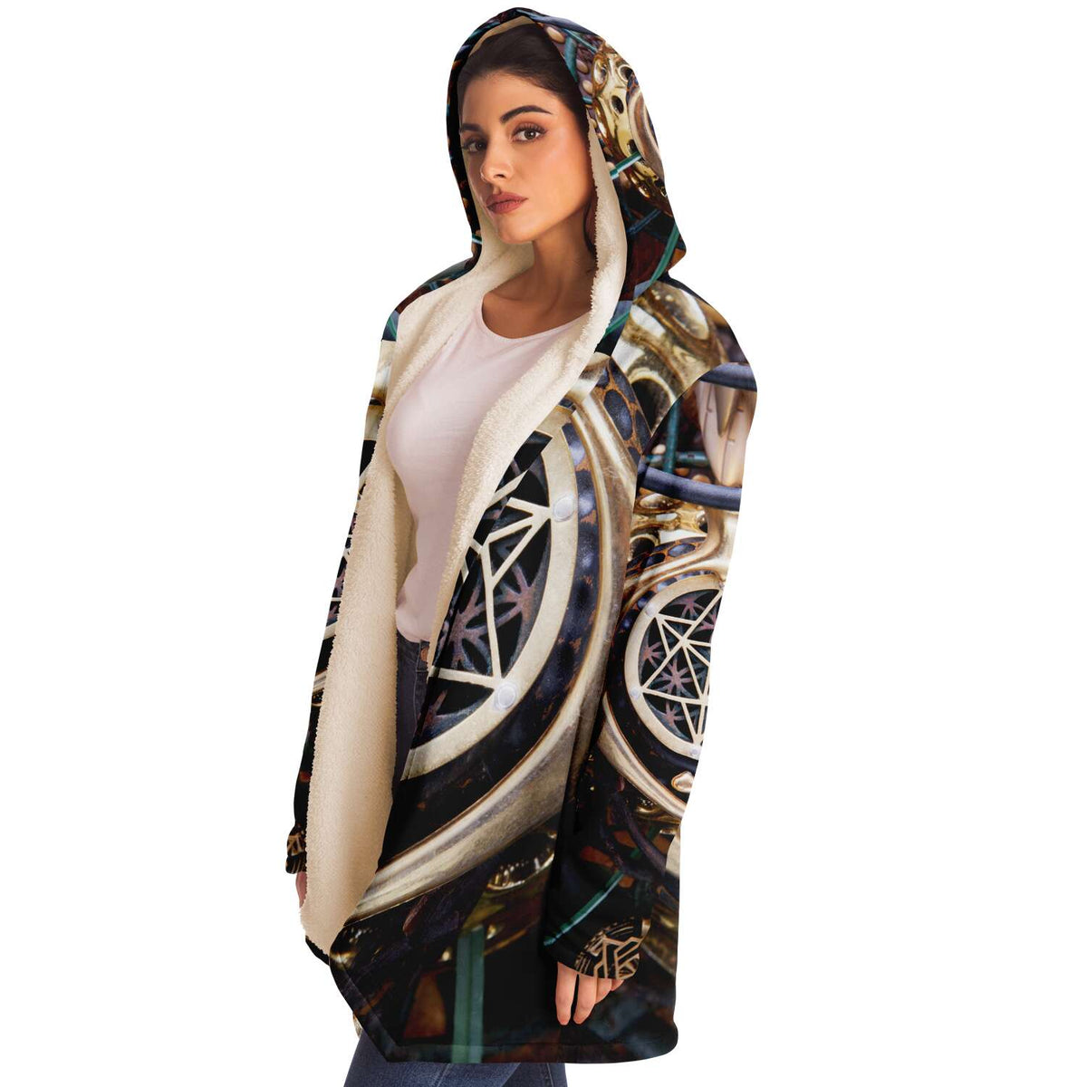 World Bridger -Hooded Cloak - By Light Wizard