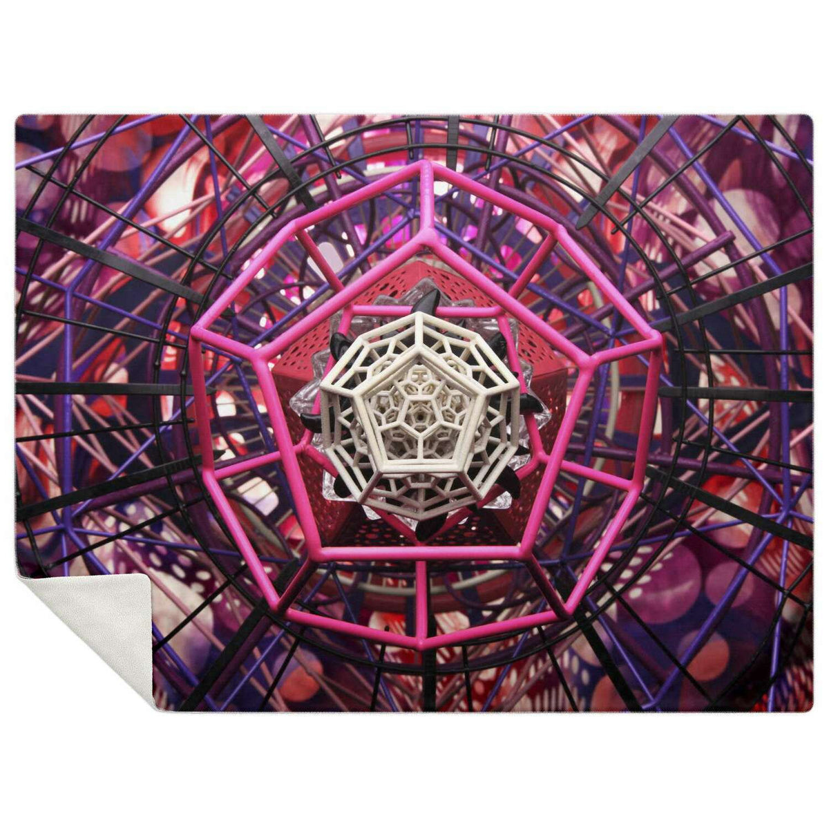 Pinktagon - Premium Throw Blanket - By Light Wizard
