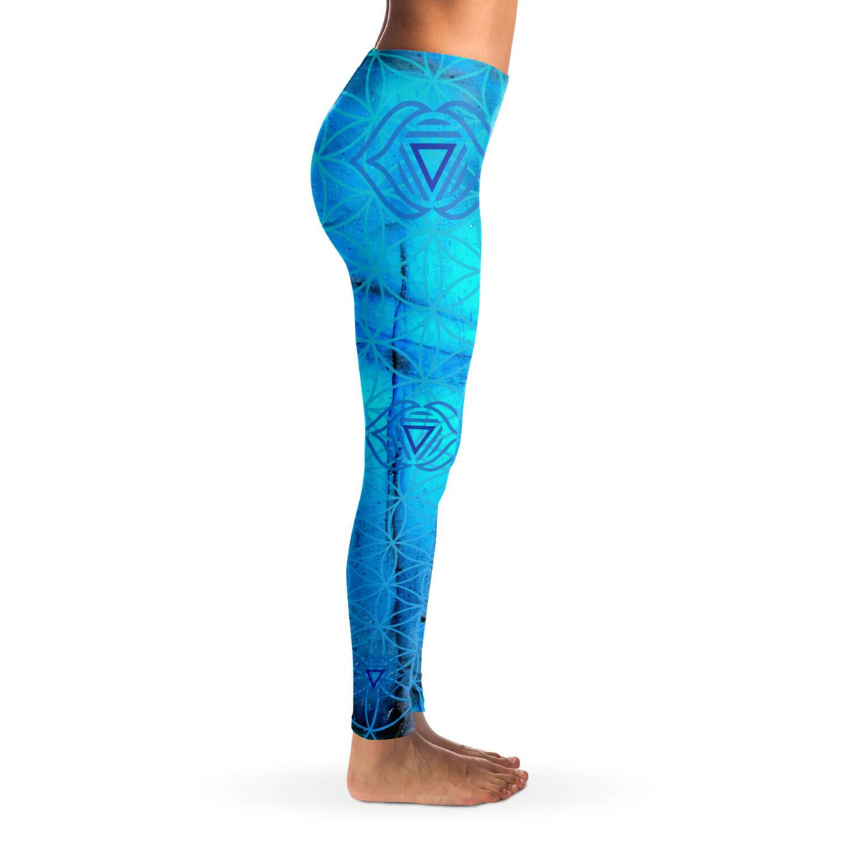 Third Eye Labradorite Crystal Leggings - By Jester Featherman