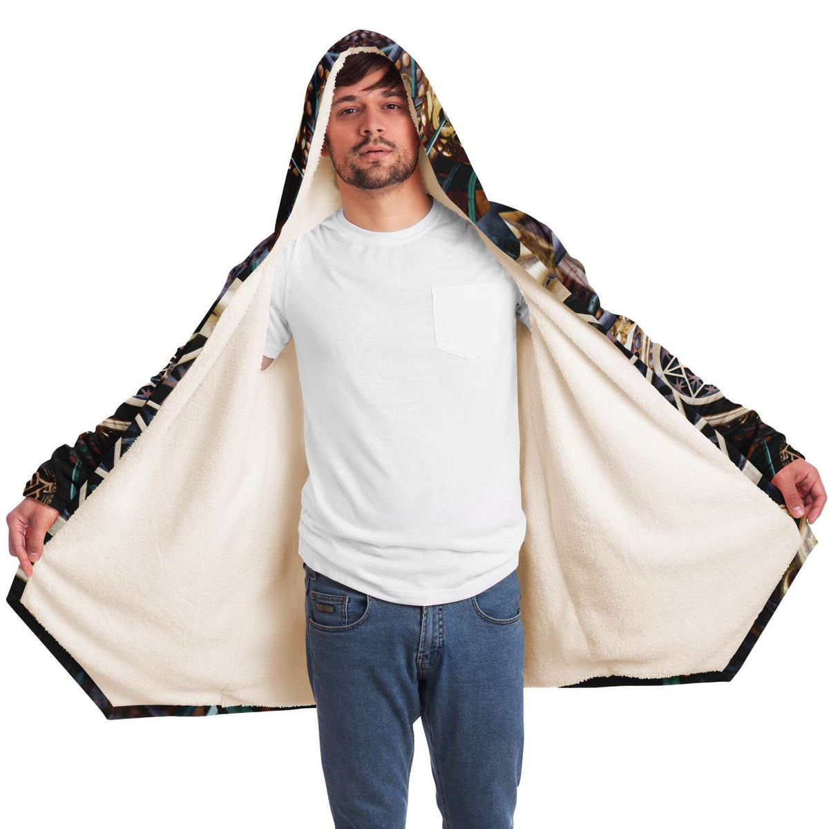 World Bridger -Hooded Cloak - By Light Wizard