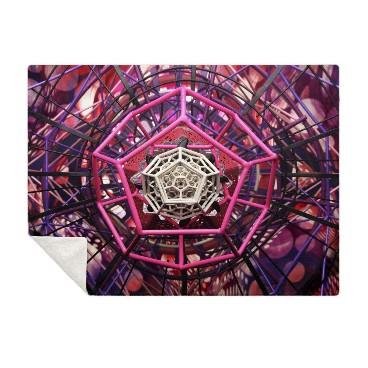 Pinktagon - Premium Throw Blanket - By Light Wizard