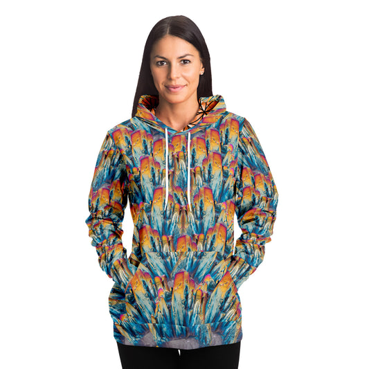 Sunset Aura Crystals -  Epic Unisex Hoodie- By Jester Featherman
