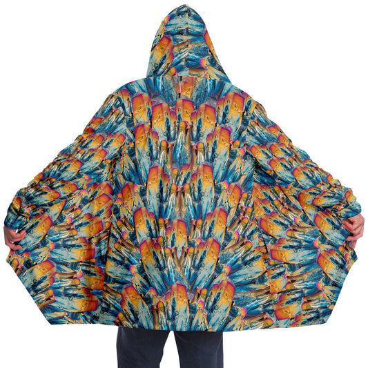 Sunset Aura Crystals -  Hooded Cloak - By Jester Featherman