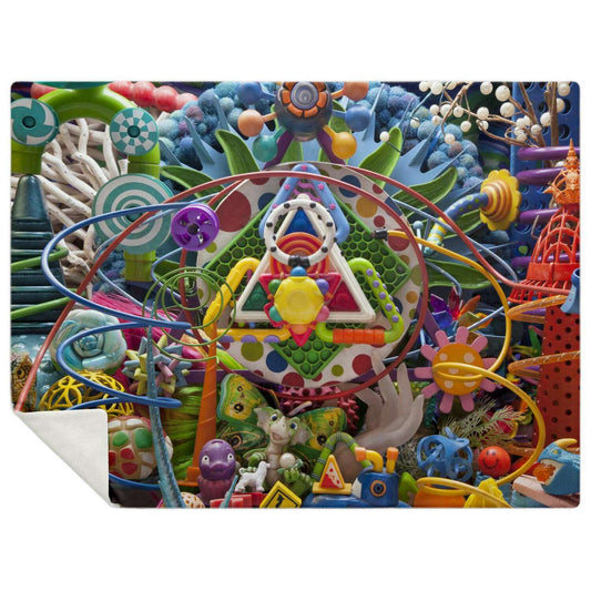 Imaginationland- Premium Throw Blanket- By Light Wizard