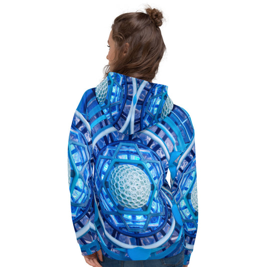 6d Model All over print Unisex Hoodie - By Light Wizard