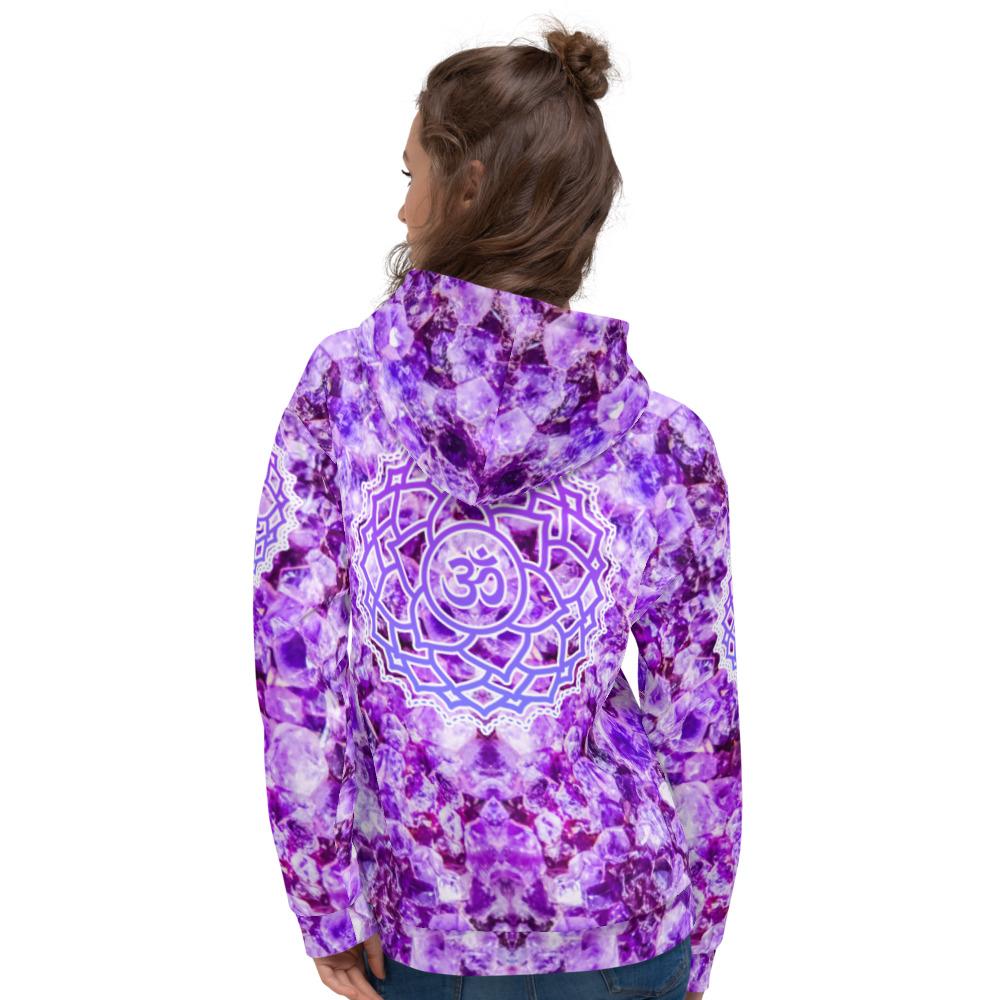 Amethyst Crown - Unisex Hoodie - By Jester Featherman