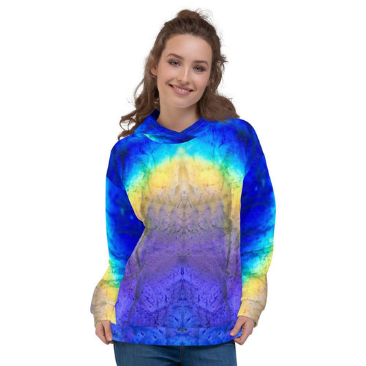 Rainbow Labradorite Dreaming - Unisex Hoodie - By Jester Featherman