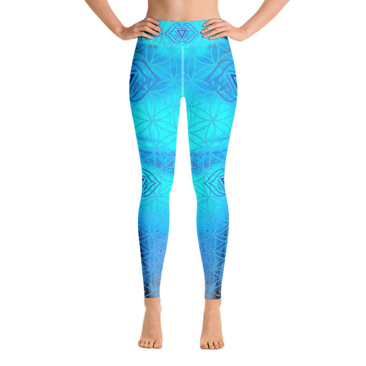 Ajna third eye Labradorite - Yoga Leggings- By Jester Featherman