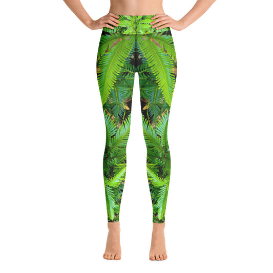 Fern Yoga Leggings - By Jester Featherman
