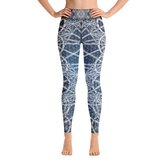 Metatron Yoga Leggings - Denim