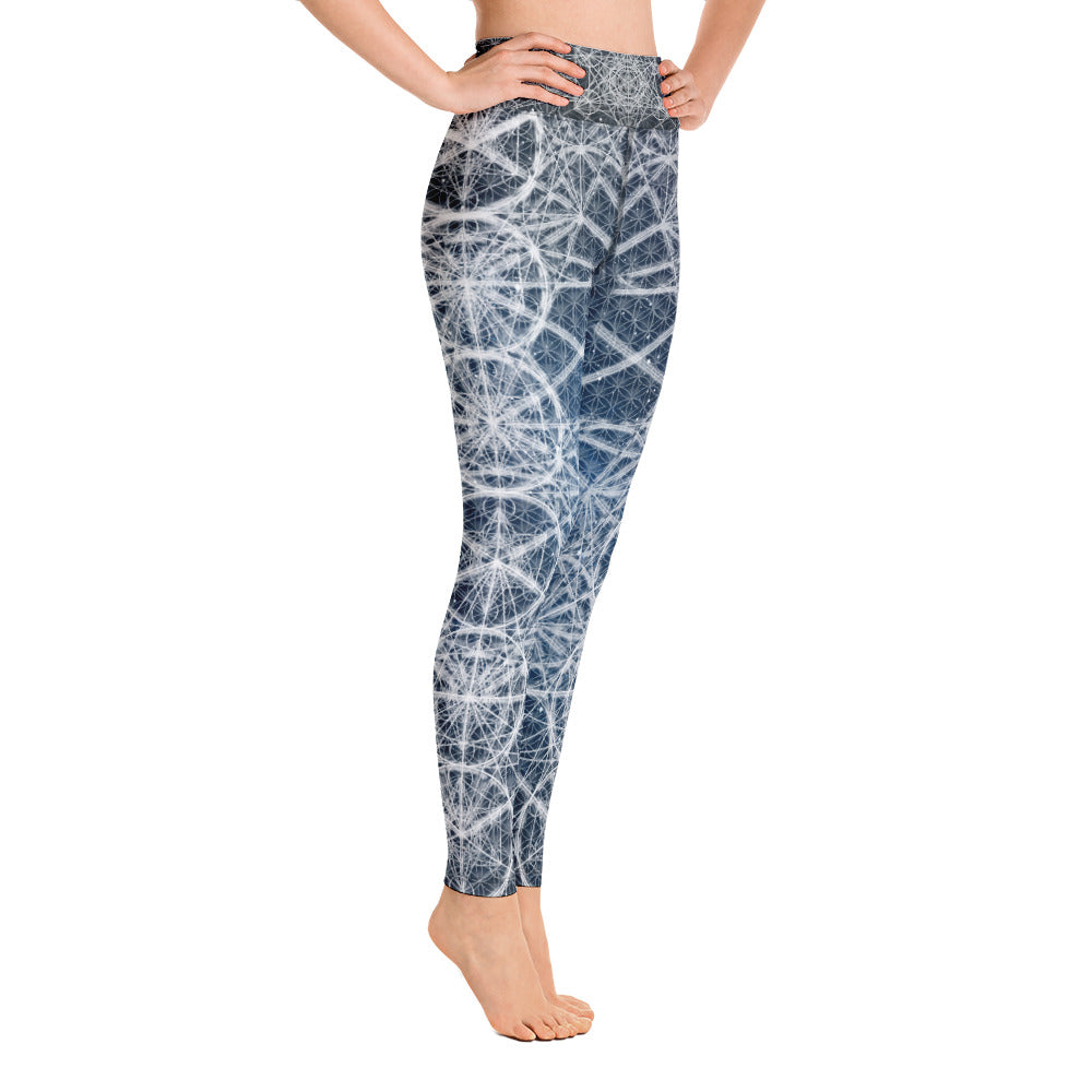 Metatron Yoga Leggings - Denim