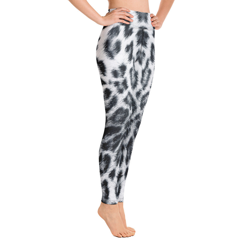 Snow Leopard - Yoga Leggings