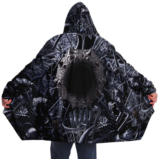 Shadowlands - Hooded fleece Cloak - By Light Wizard