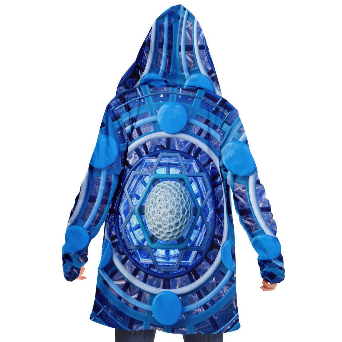 6d Model - Hooded Fleece Cloak - By Light Wizard