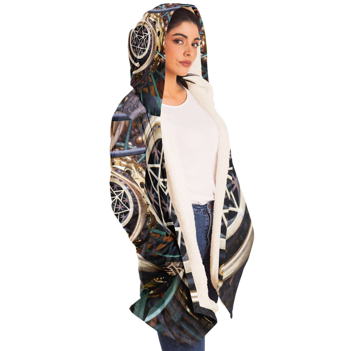 World Bridger -Hooded Cloak - By Light Wizard