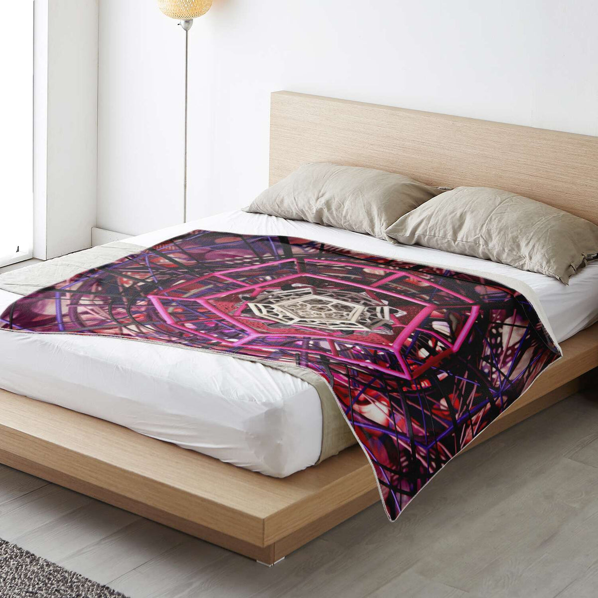Pinktagon - Premium Throw Blanket - By Light Wizard