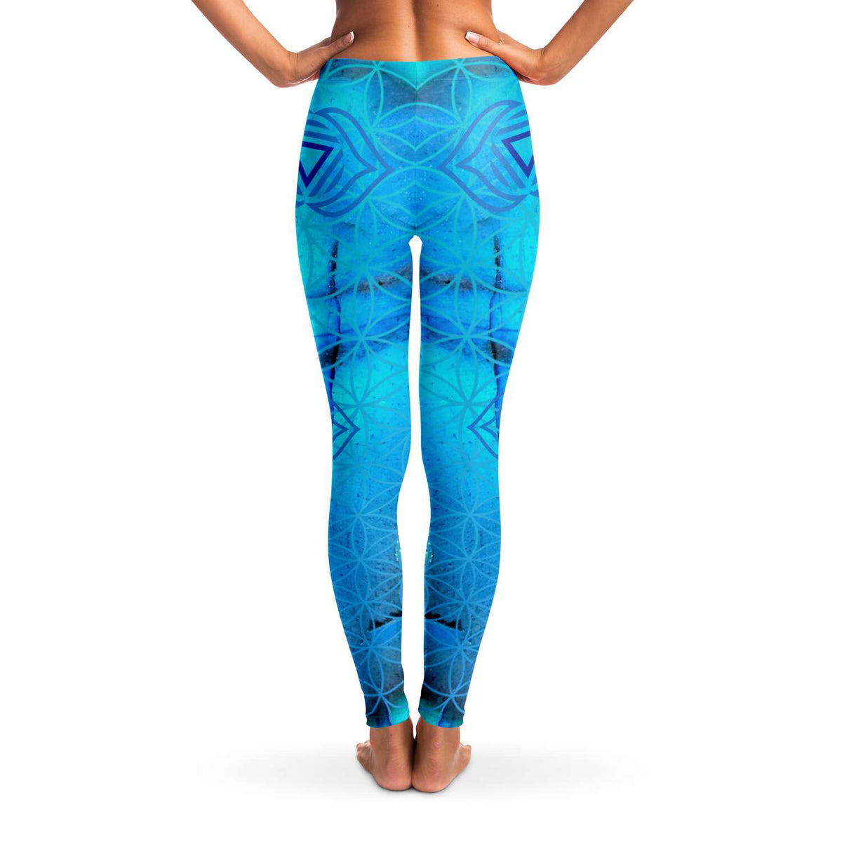 Third Eye Labradorite Crystal Leggings - By Jester Featherman
